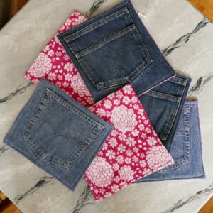 Lire la suite à propos de l’article Essuie-tout lavable en poche de jean